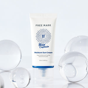Free Mark Blue Capsule Moisture Sunscreen 50ml