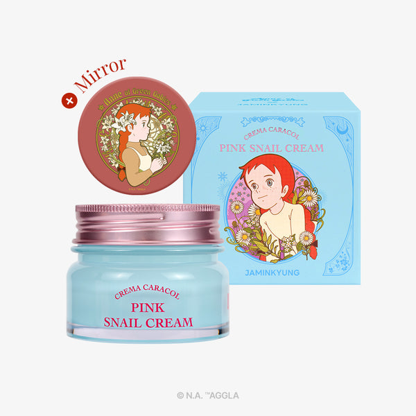 Anne of Green Gables Edition Crema Caracol Pink Snail Cream 50ml (+ Mirror)