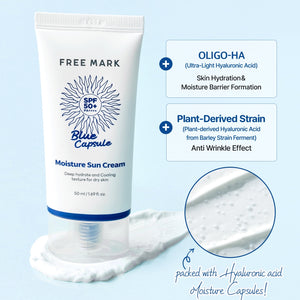 Free Mark Blue Capsule Moisture Sunscreen 50ml