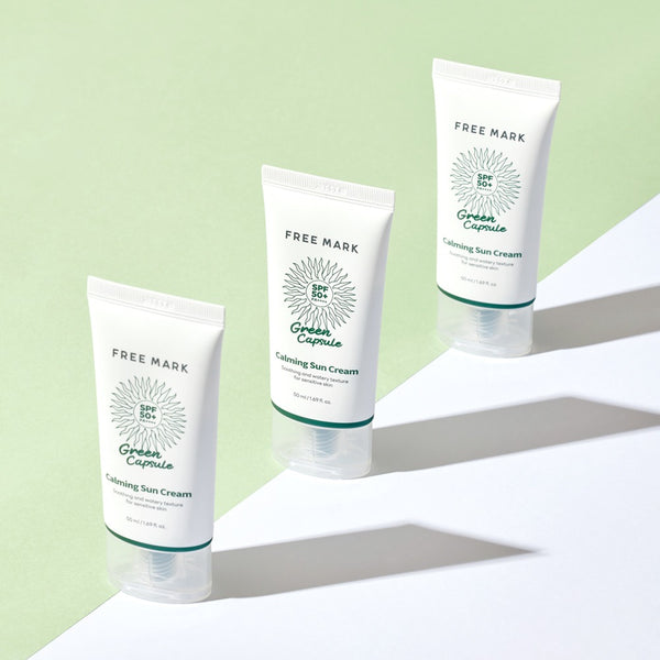 Free Mark Green Capsule Calming Sunscreen 50ml