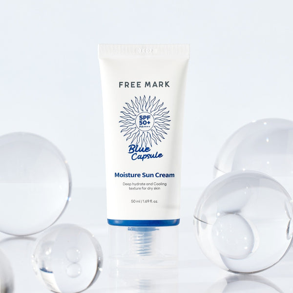 Free Mark Blue Capsule Moisture Sunscreen 50ml