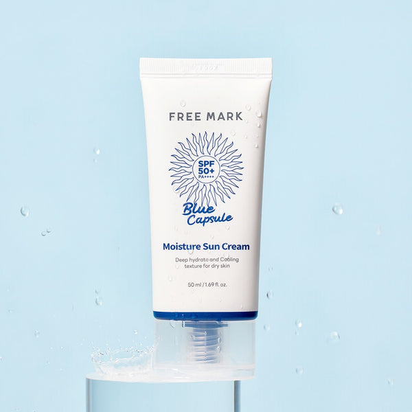 Free Mark Blue Capsule Moisture Sunscreen 50ml