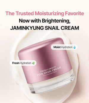 Crema Caracol Pink Snail Cream 50ml Whitening Wrinkle Improvement