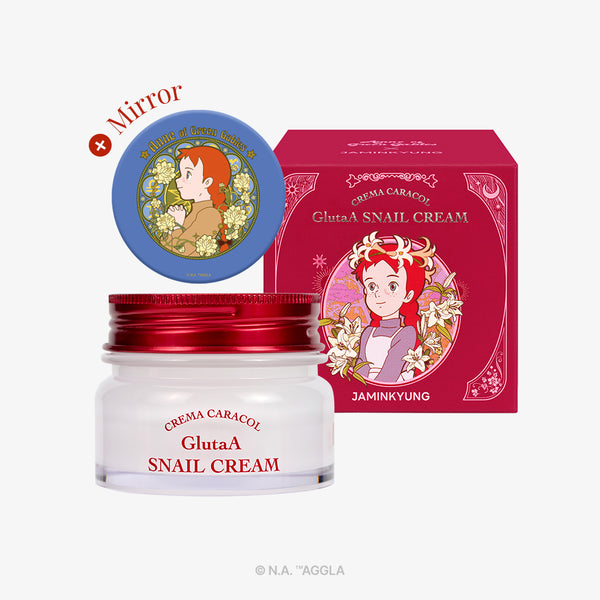 Anne of Green Gables Edition Crema Caracol Gluta A Snail Cream 50ml (+ Mirror)