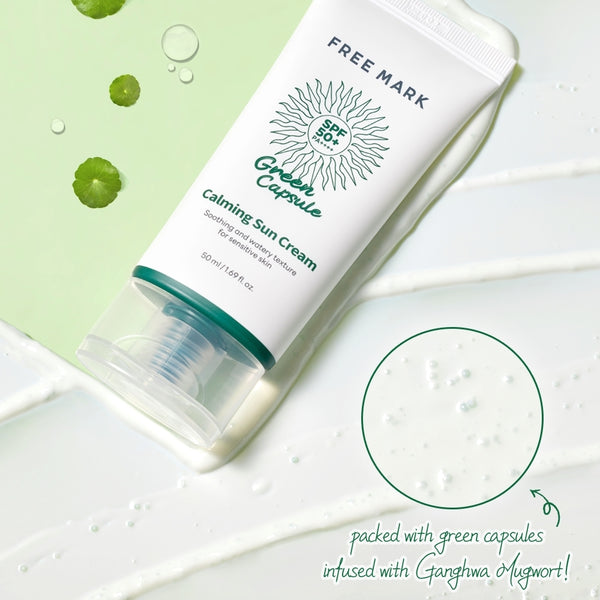 Free Mark Green Capsule Calming Sunscreen 50ml